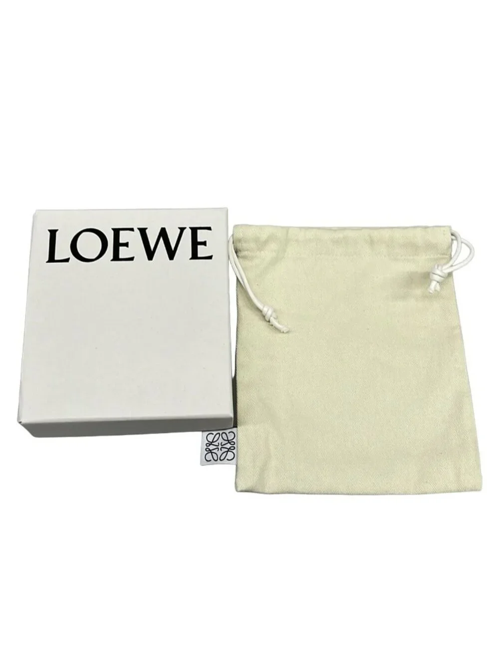 Loewe Bordeaux Leather Wallet